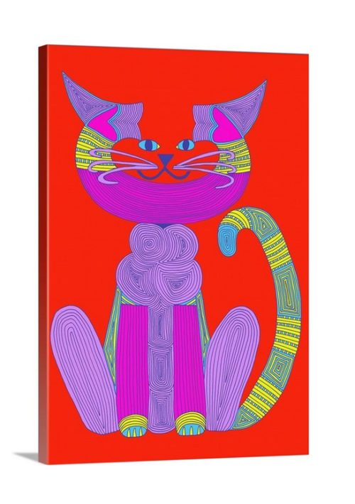 Red Warhol C-Cat, Becky Zimmerman